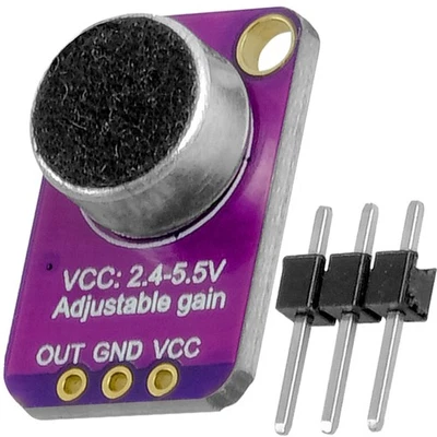Elektret Mikrofon GY-MAX4466 Arduino Breakout Sensor Verstärker Sprachmodul DIY - Bild 1 von 3
