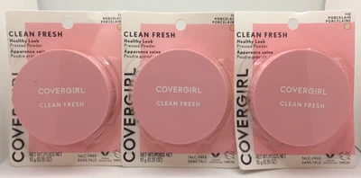 Covergirl Clean Fresh Healthy Look Pressed Powder 110 Porcelain 🔥PACK OF 3🔥 - Image 1 of 2
