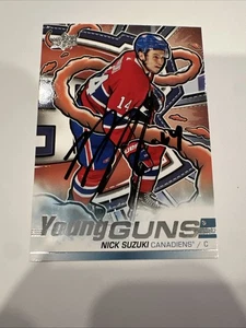Signiert 2024-25 Upper Deck Serie 2 - Young Guns Renewed Nick Suzuki #471 - Bild 1 von 4