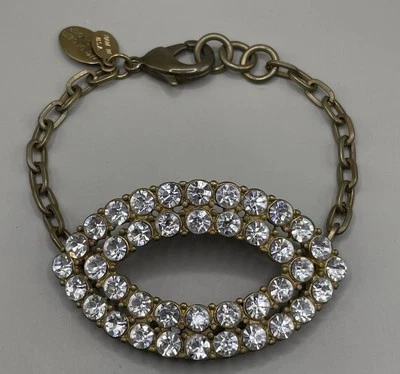 Pulsera para mujer We Dream in color cristales metálicos tono latón” Foto 1 de 4