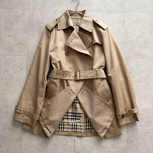 Gabardina Burberry London Nova Check Liner color beige talla 11 manga larga - Imagen 1 de 24