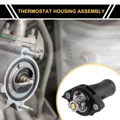 Engine Coolant Thermostat Housing Assembly for Chrysler Sebring 2007-2010 Foto 1 de 4