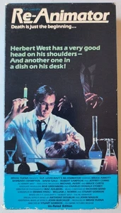 Re-Animator - Unrated VHS - Untested - Picture 1 of 6