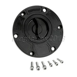 Tappo Serbatoio Gas CNC Keyless per Aprilia Dorsoduro 750 2016 2015 2014 2013 2012 - Foto 1 di 4