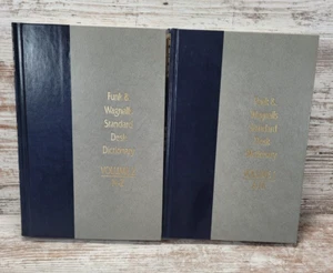 Funk & Wagnalls Standard Desk Dictionary Vol 1 and 2, 1996 Hardcover Book Set - Picture 1 of 18