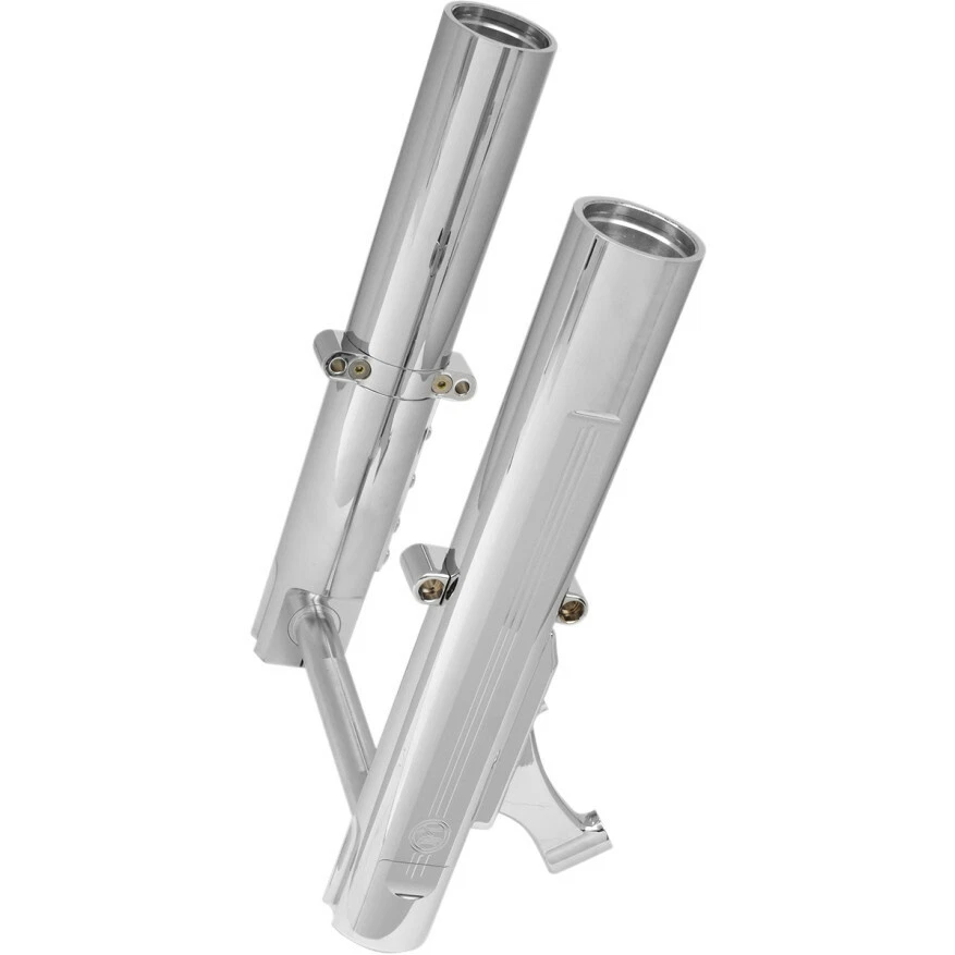 PM Radial Caliper Chrome Single Side Lower Legs Sliders Harley 14-18 FLH/FLT - Image 1 of 1