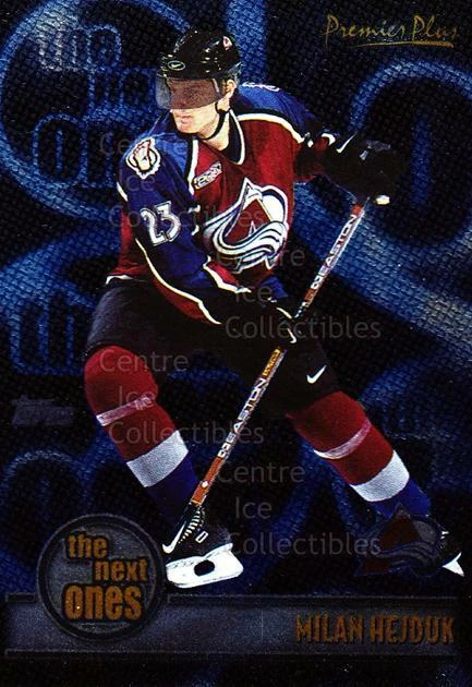 1999-00 Topps Premier Plus The Next Ones #8 Milan Hejduk - Image 1 of 1