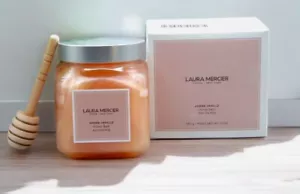 Nuevo baño de miel de vainilla Laura Mercier Ambre 12 oz nuevo en caja con varita de miel *LEER - Imagen 1 de 7
