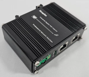 PoE Power Injector Hardened Industrial 12-48V 95W Power Over Ethernet DIN Rail - Photo 1/11