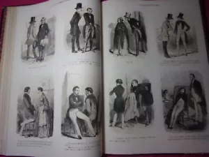 Gavarni/Placa Elegida Edición Especial "las Personas de París" 520 Dibujos 1864 - Imagen 1 de 11