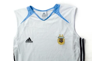 Adidas Argentinien Trikot Vintage Tank Top Jersey Camiseta Maglia Argentina XL - Bild 1 von 12