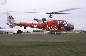 RAF Gazelle HT1 ZB627, Kemble, 4.16, Diapositiva a Color, Aviación Avión - Imagen 1 de 1