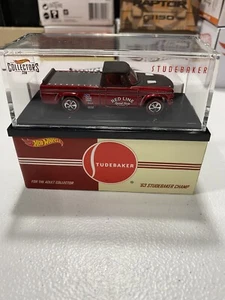 Hot Wheels RLC '63 Studebaker Champ Red Line Speed Shop Real Riders - Picture 1 of 1