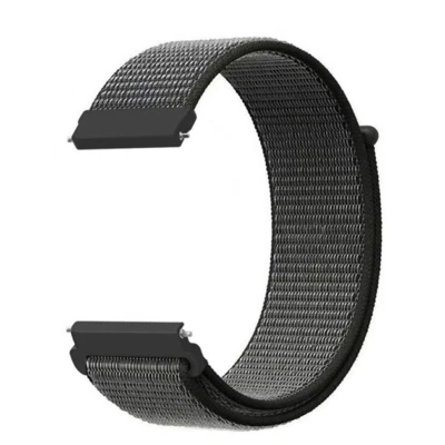 20mm 22mm Woven Nylon Sport Loop Watch Band Strap W/ Quick Release Spring Pins - Image 1 of 4