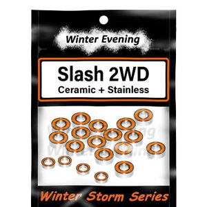 Traxxas 1/10 2wd Slash, Stampede, Rustler Bearings Kit | Stainless + Ceramic - Picture 1 of 5