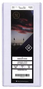 Aaron Judge HR # 49 Minnesota Twins vs New York Yankees Ticket Stub 9/20/2017 - Picture 1 of 2