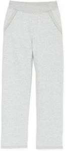 NEW Hanes Girls Fleece Open Leg Sweatpants with Pockets (K377) SZ XS 4/5 WA105 - Picture 1 of 2