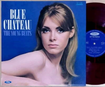THE YOUNG BEATS Blue Chateau '67 RED-WAX LP japan elec eleki freakbeat psych - Image 1 of 2