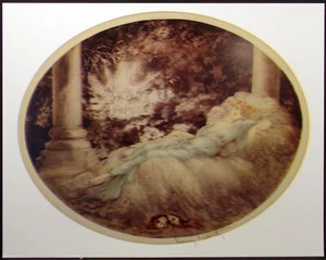 Louis Icart poster reproduction of vintage artwork from 1920s poster print - Picture 1 of 2