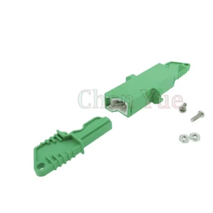 10PCS E2000 APC Smplex Fiber Optic Adapter E2000 Optical Fiber Coupler Flange - Picture 1 of 5