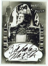 The Complete Star Trek Voyager 2002 Autograph Card PA6 Nicholas Worth as Lonzac