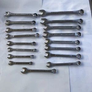 17 Piece Assorted Combination Wrench Set - 12 Point Drive Super Nice - Picture 1 of 13
