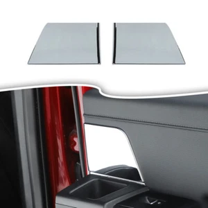 Interior Rear Door Handles Panel Trim Cover For Ford F150 21+ Chrome Accessories - Imagen 1 de 8