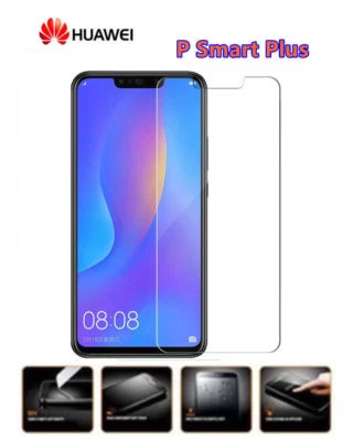 PELLICOLA VETRO TEMPERATO per HUAWEI P SMART PLUS PROTEGGI SCHERMO DISPLAY LCD - Immagine 1 di 2