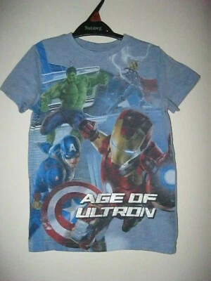 BOY'S NEXT MARVEL AVENGERS AGE OF ULTRON T-SHIRT. Age 4 years. Height 104 cm. - Image 1 of 4