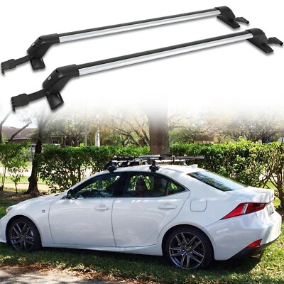 Portaequipajes de carga para kayak para Lexus IS 250 300 350 portaequipajes + cerradura Foto 1 de 4