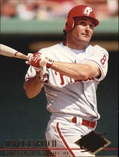 1994 Ultra Philadelphia Phillies Baseball Card #545 Jim Eisenreich