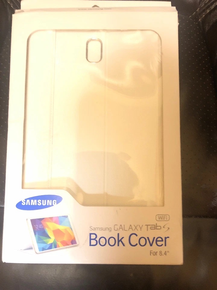 NEW Samsung Galaxy Tab S 8.4" Simple Cover White EF-DT700WWEGUJ Free Shipping!! - Image 1 of 4