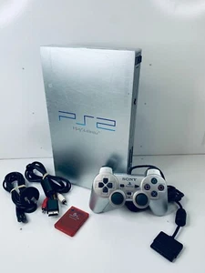 Sony PS2 PlayStation 2 Console Silver Fat Controller PAL SCPH-50002 - Fast Post - Picture 1 of 18