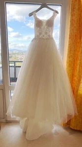 brautkleid hochzeitskleid im Supper Zustand Gr.34 - Bild 1 von 17