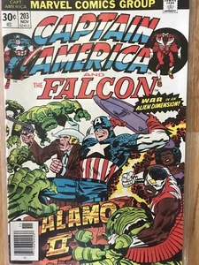 CAPTAIN AMERICA AND THE FALCON #203 Marvel Comics, 1976 - Picture 1 of 1