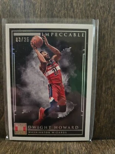 DWIGHT HOWARD 2018/19 PANINI IMPECCABLE #78 HOLO SILVER PARALLEL #D /25 SP - Picture 1 of 2