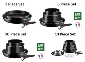 TEFAL Ingenio Easy Cook & Clean Nonstick Frypan Saucepan Cookware Pots & Pan Set - Picture 1 of 43