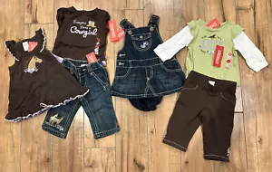 Gymboree 2009 vaquera en el corazón lote de 3-6 meses nuevo con etiquetas - Imagen 1 de 5