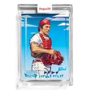 Johnny Bench 2021 Topps Project 70~1982 #72~ de Naturel PR:2.990 - Imagen 1 de 2