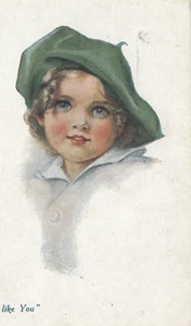 CARTOLINA TEMATICA BAMBINI INFANZIA GIOCHI ANIMALI FELICITA FIORI NON VIAGGIATA - Picture 1 of 2