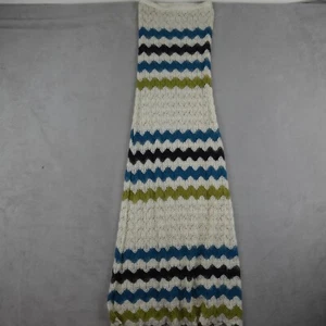 Va Va Voom Dress Womens S Ivory Sleeveless Striped Knit Strapless Form Fitting - Picture 1 of 17