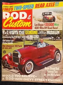 Vintage ROD & CUSTOM Magazine Jun 1969 Retro Ads Great Tutorials Custom Hotrods - Picture 1 of 22