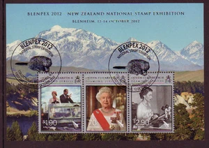 NEW ZEALAND 2012 BLENPEX 2012 MINIATURE SHEET FINE USED - Picture 1 of 1