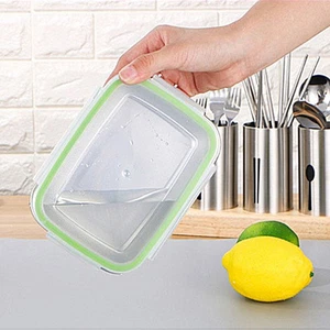  2 Pcs Vesperbox Edelstahl Lunchbox Aus Aufbewahrungsbehälter Für Lebensmittel - Bild 1 von 12