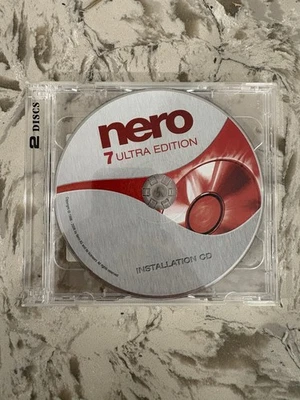 Nero 7 Ultra Edition - 2 CD'S WITH SERIAL NUMBER - Image 1 of 2