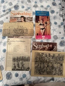 Assorted 1950s Sunbathing Magazines and more - Picture 1 of 5