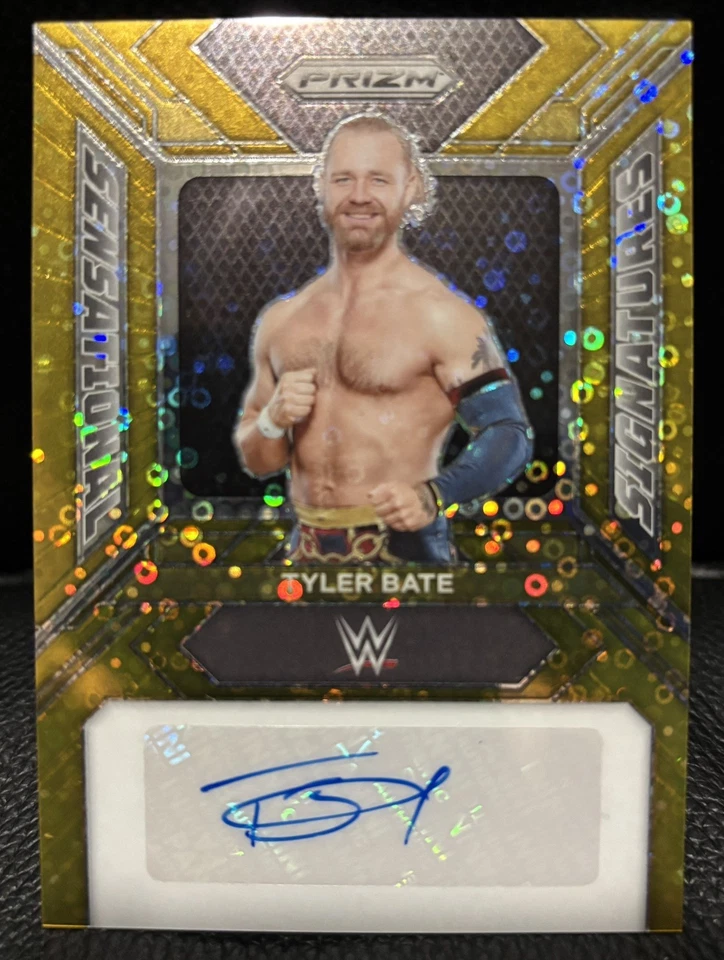 2024 Panini WWE Prizm Tyler Bate autograph #SS-TBA #10/10 - Image 1 of 1