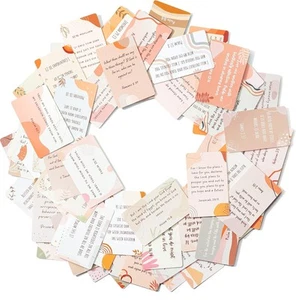 Mr. Pen- Prayer Cards, 70 Unique 70 Pack, 3.45" x 2.15”, Boho - Picture 1 of 8