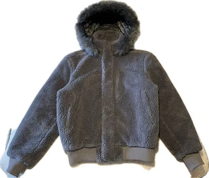 Mens Tommy Hilfiger Lewis Hamilton Cozy Hooded Fleece Bomber Jacket Size XS - Picture 1 of 5
