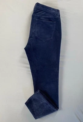 Pantalones de mezclilla, pantalones de pana de 5 bolsillos suaves palillo de dientes J Crew. Azul marino lavado, para mujer 29. Foto 1 de 4